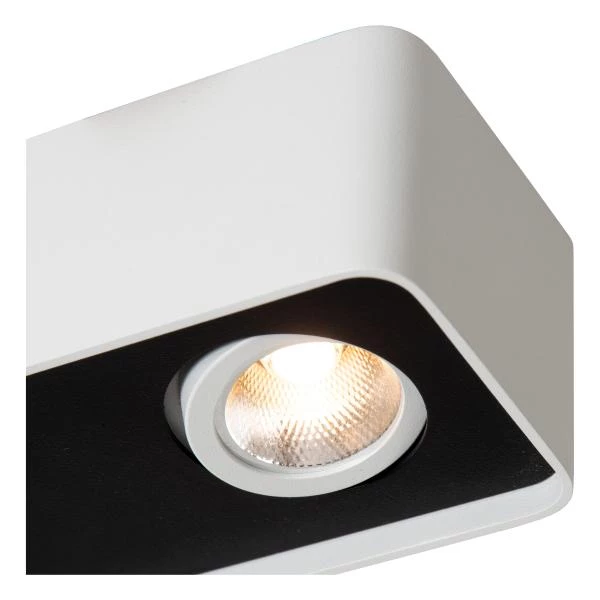 Lucide Premium ANGULAR - Spot plafond - LED Dim. - 1x6W 2700K - Blanc - détail 2